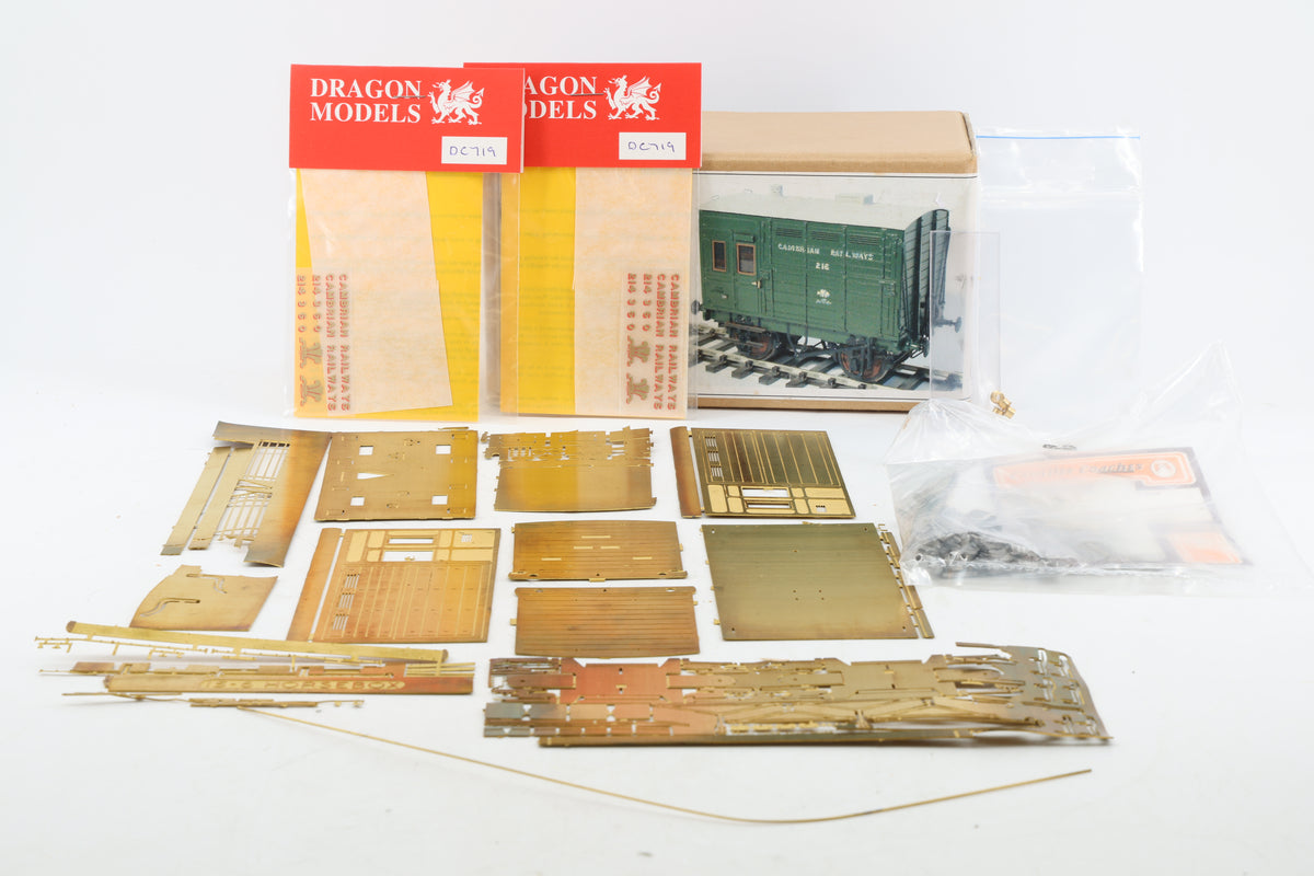 MSC Models Cambrian Railways 15'6" Horsebox Kit