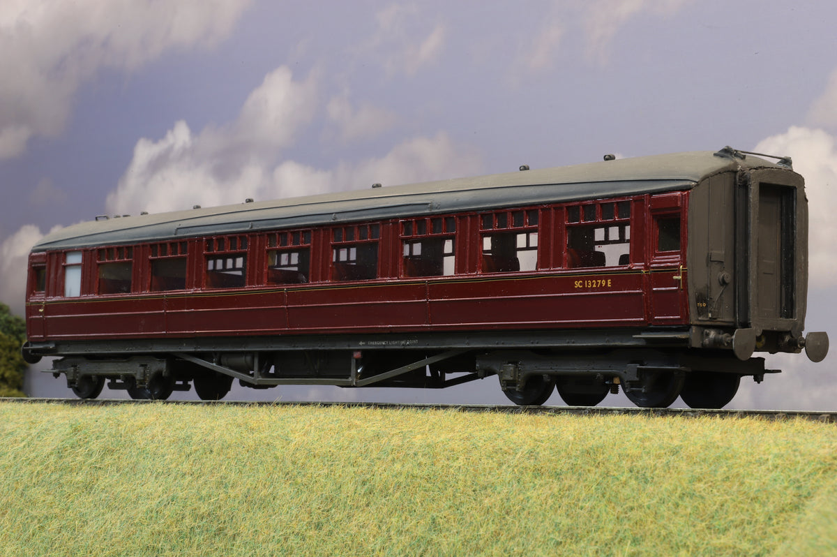 Easybuild Finescale O Gauge (Kit-Built) ex-LNER Gresley 'Teak' No. SC13279E, BR Maroon