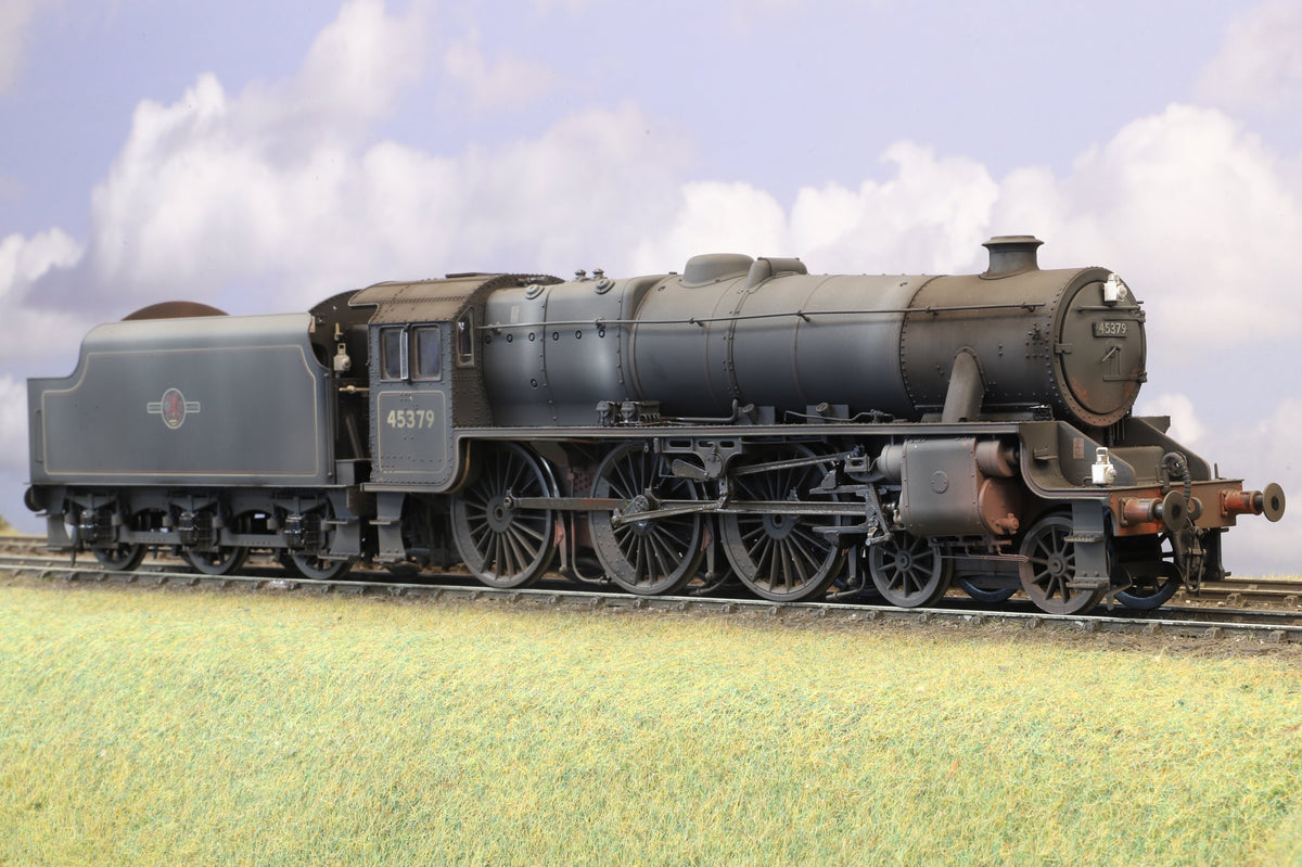 Finescale O Gauge Ellis Clark Trains Black Five No. 45379 (Welded Tender) DCC Sound Pro Weathered