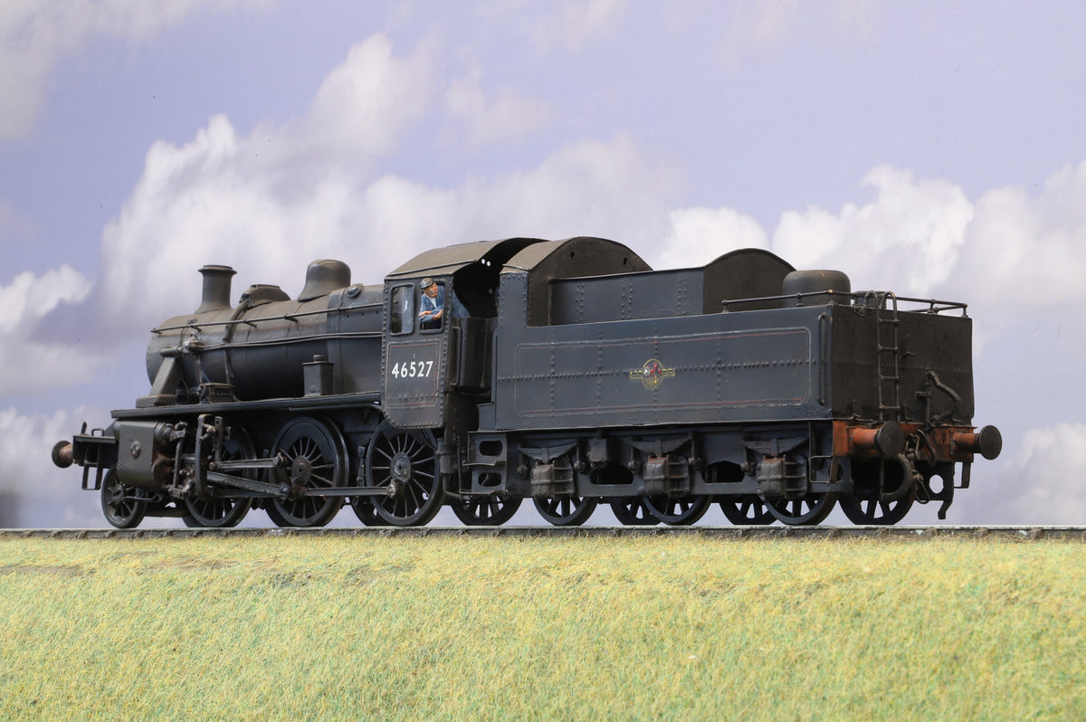 Kit-Built Finescale O Gauge Ivatt Class Two 2-6-0 No.46527, Weathered