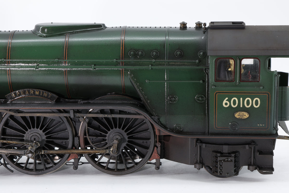 DJH (No.1 Shop) Finescale O Gauge Class A3 No. 60100 'Spearmint' BR Green Late Crest Pro-Weathered