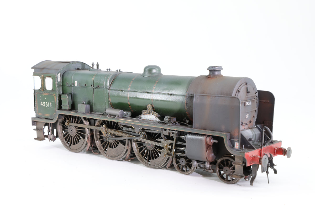 Finescale O Gauge (Kit-Built) ex-LMS Unrebuilt Patriot No. 45511 'Isle of Man' BR Green Late Crest Pro-Weathered