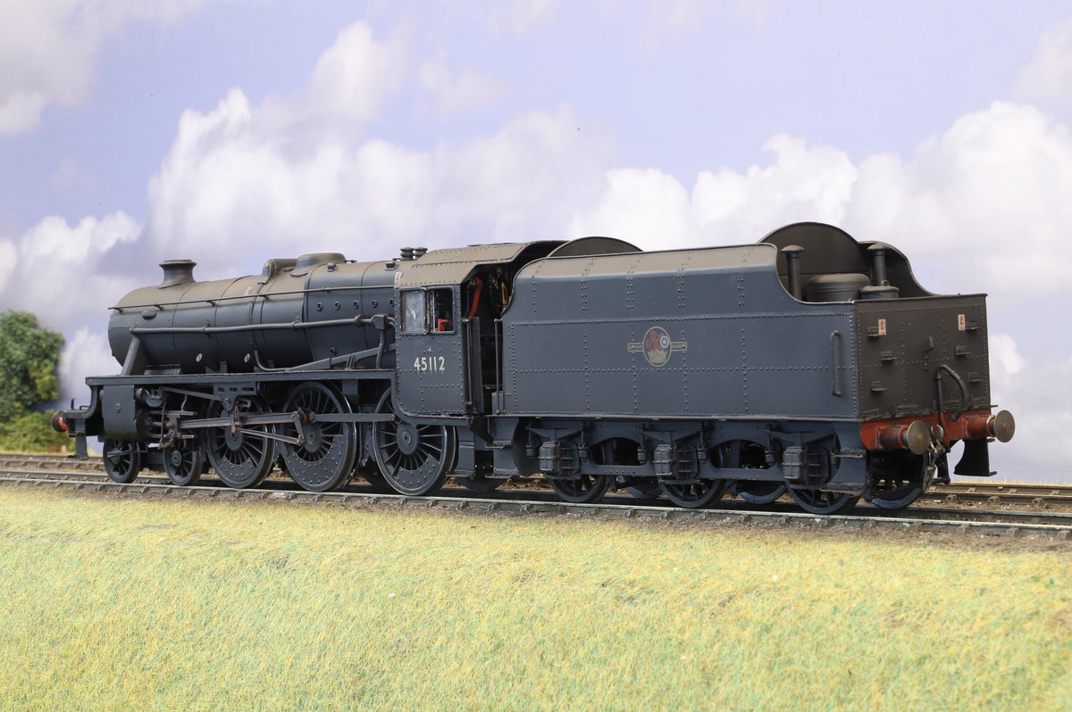 Finescale O Gauge (Kit-Built) ex-LMS Black 5 No. 45112 BR Lined Black Late Crest Weathered