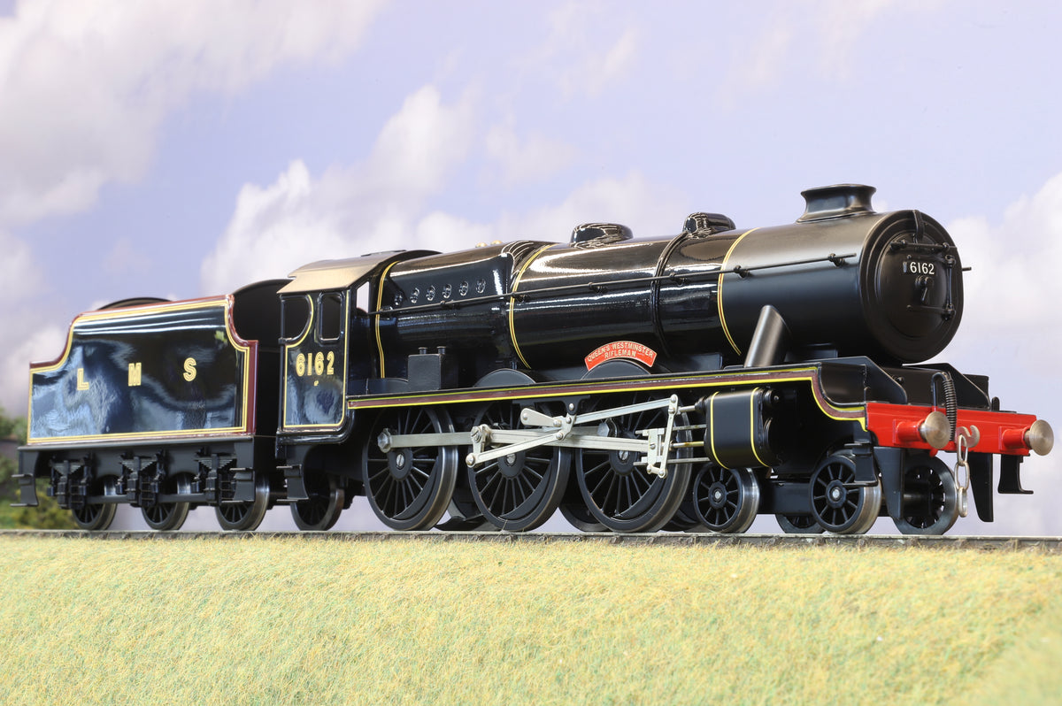Bassett-Lowke Coarse Scale O Gauge Royal Scot Class No. 6162 'Queen's Westminster Riflemen', LMS Lined Black