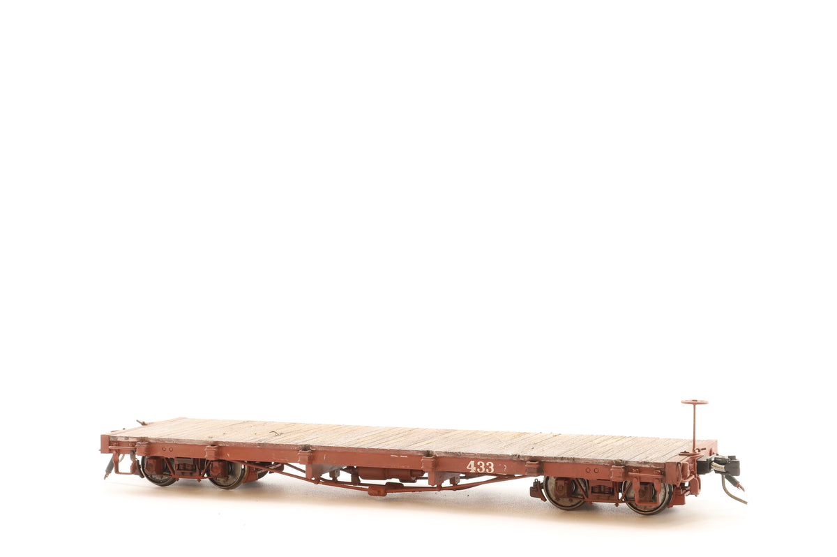 AMS On3 Scale 6061 D&RGW Flat Car No.433