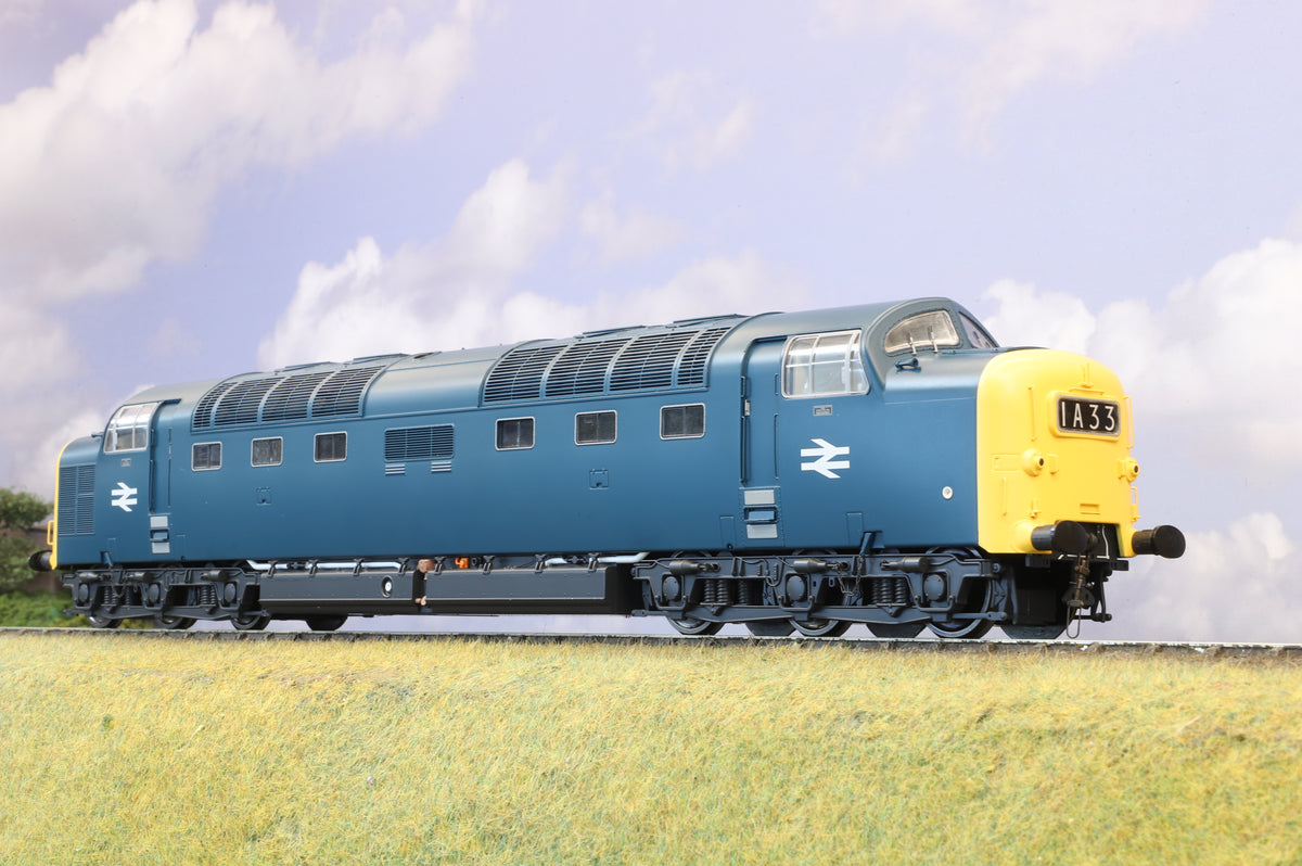 Heljan Finescale O Gauge Class 55 'Deltic' BR Blue Unnumbered