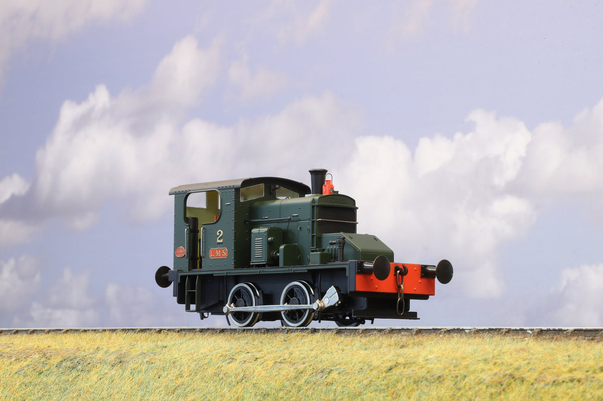 Ixion Finescale O Gauge Fowler 0-4-0 Diesel Mechanical Shunter Unlined Green