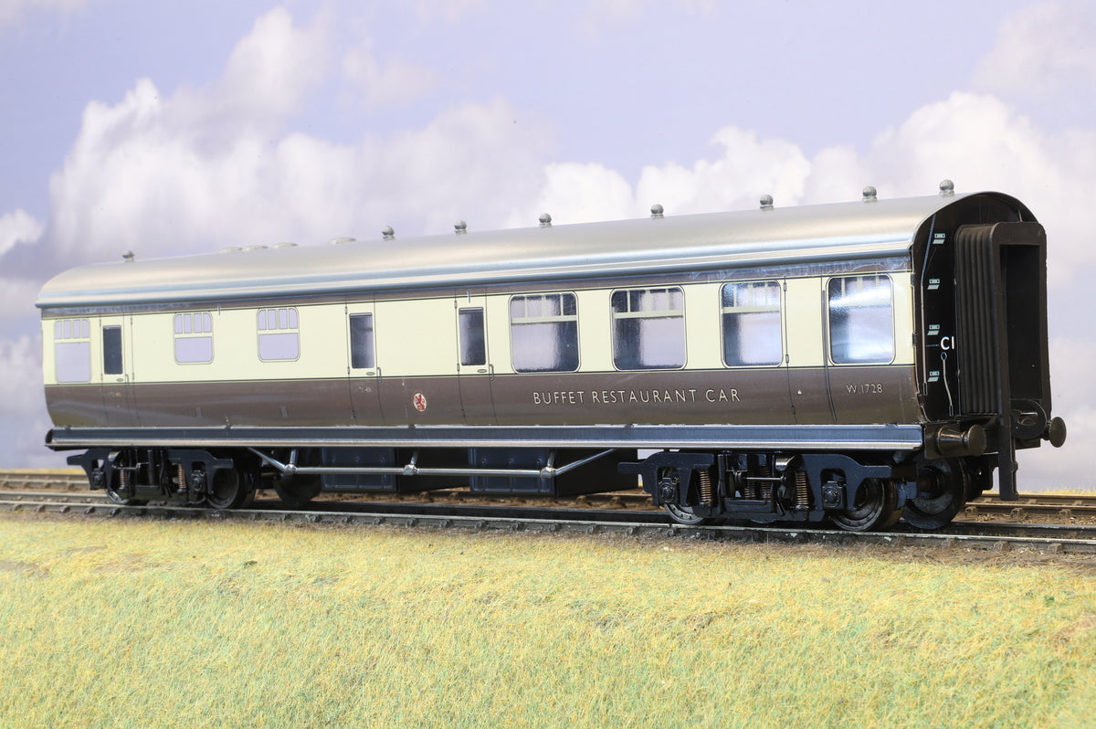 ACE Trains Coarse Scale O Gauge BR MK1 RB Buffet Restaurant Car, Chocolate & Cream