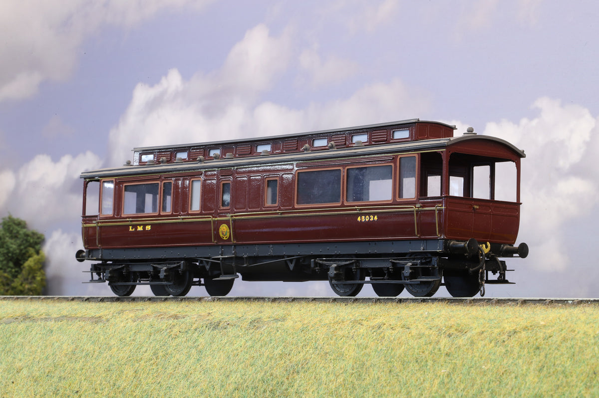 Kit-built Finescale O Gauge  ex-Midland Railway Inspection Saloon No.45034
