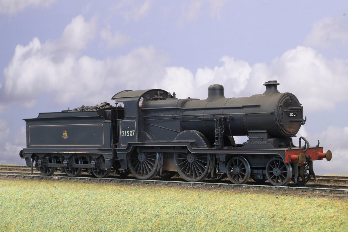 Finescale O Gauge (Kit-Built) ex-SECR Rebuilt E1 No. 31507 BR Black Pro-Weathered