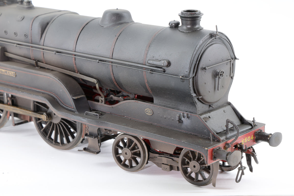Finescale O Gauge (Kit-Built) ex-GCR D11 No. 5504 LNER Black DCC Sound & Smoke Pro-Weathered