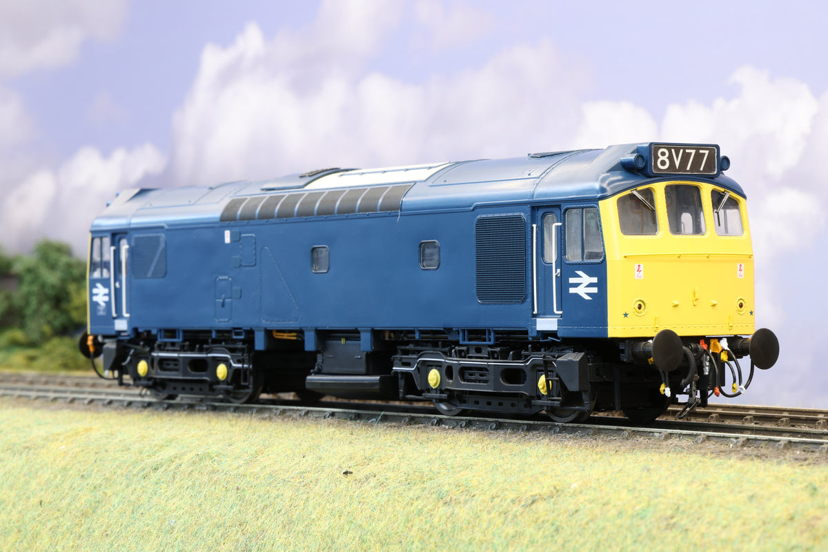 WORKSHOP Finescale O Gauge Heljan Class 25/3 BR Blue (Unnumbered)
