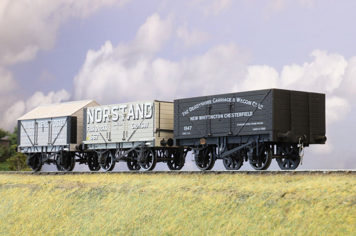 Rake of Three Dapol/Lionheart  Finescale O Gauge Wagons