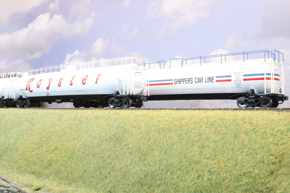 Atlas American O Gauge Rake of Four Bogie Tank Cars