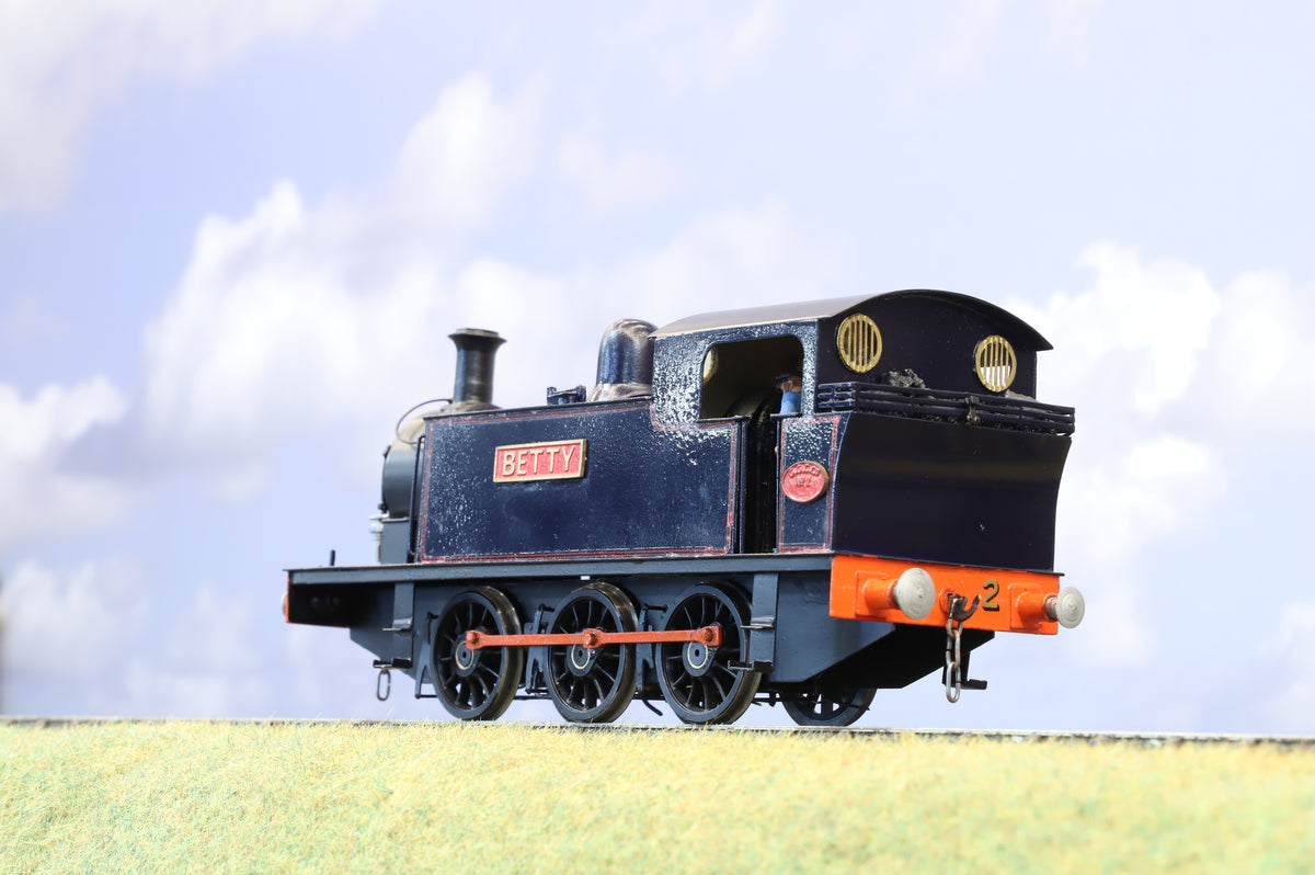 Kit-built Finescale O Gauge Hudswell Clarke 0-6-0T No. 2 'Betty'