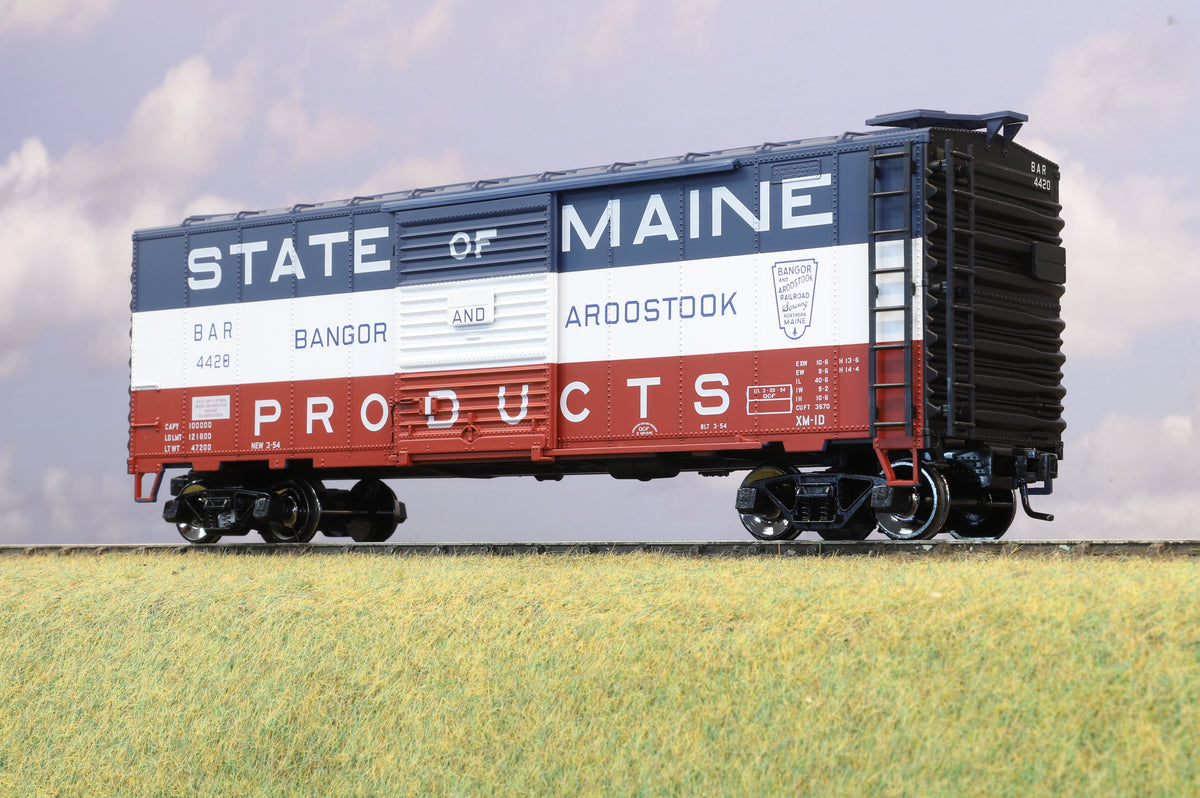 Atlas American O Gauge Rake of Four Box Cars