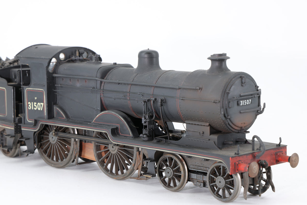 Finescale O Gauge (Kit-Built) ex-SECR Rebuilt E1 No. 31507 BR Black Pro-Weathered