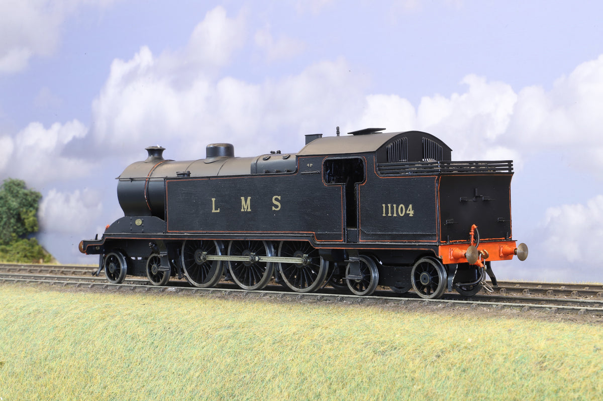 Gladiator Models Finescale O Gauge (Kit-Built) ex-FR Rutherford 115 Class No. 11104 LMS Lined Black