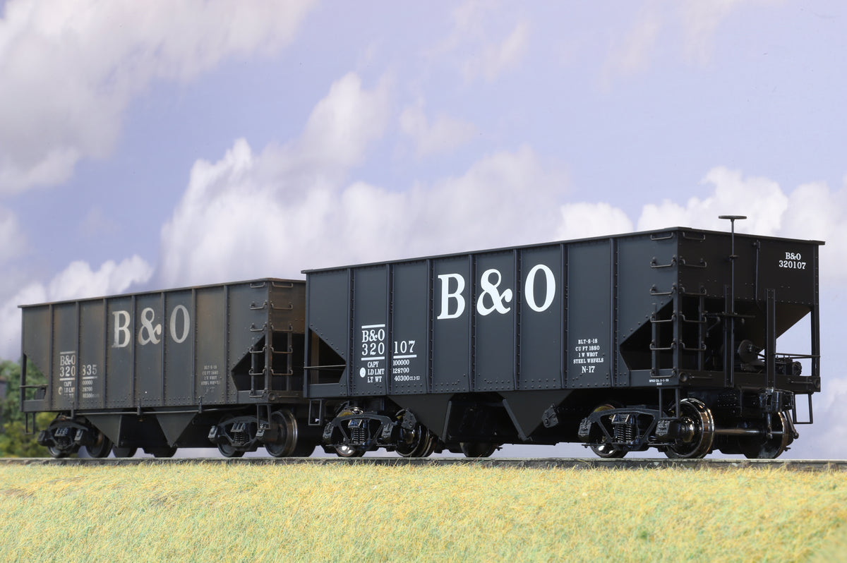 Atlas American O Gauge Pair of Baltimore & Ohio Hoppers