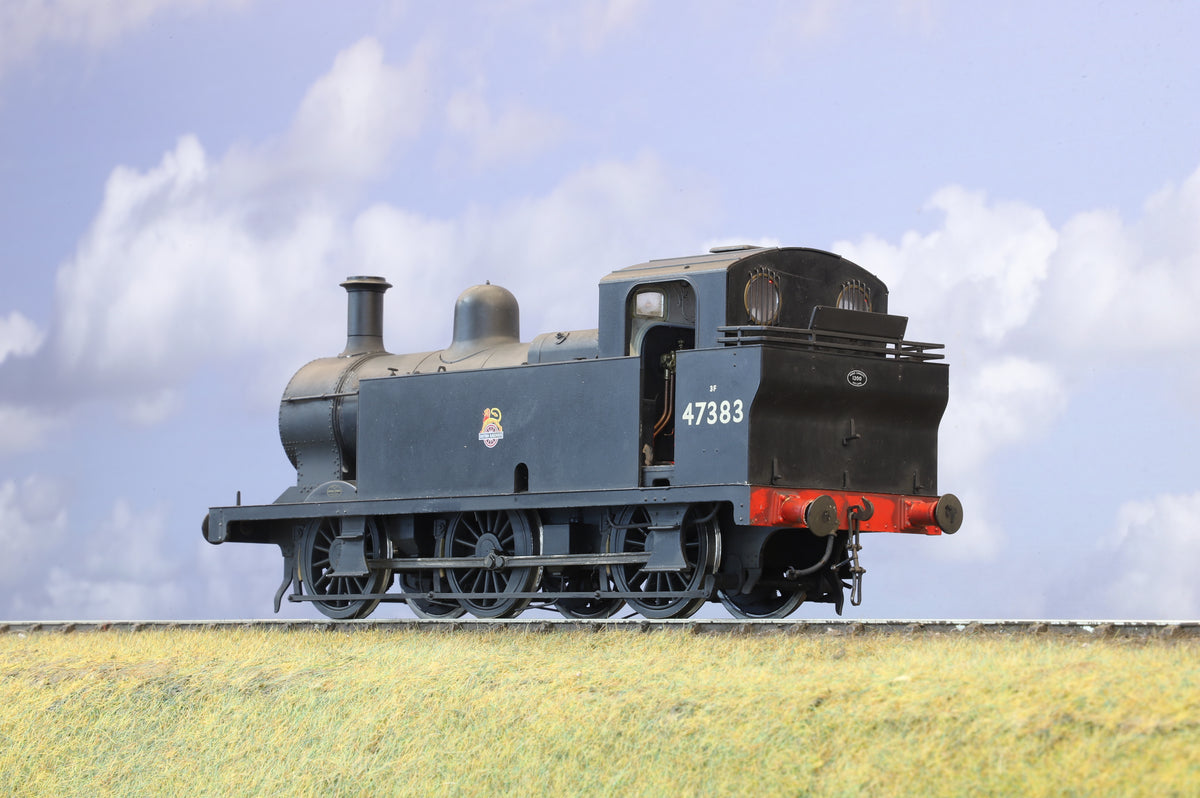 Dapol Finescale O Gauge Class 3F &#39;Jinty&#39; No.47383, BR Black Early Crest, DCC Fitted