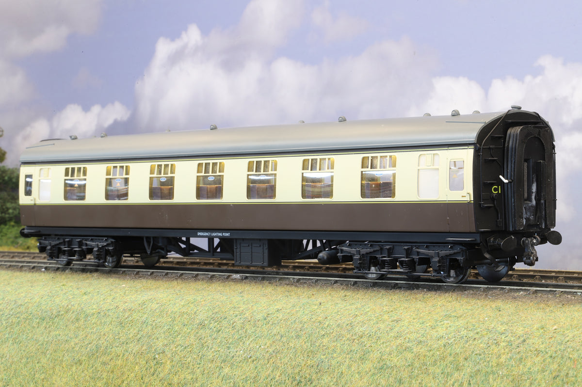 Darstaed Finescale O Gauge MK1 RFO Western Region Chocolate & Cream, Unnumbered
