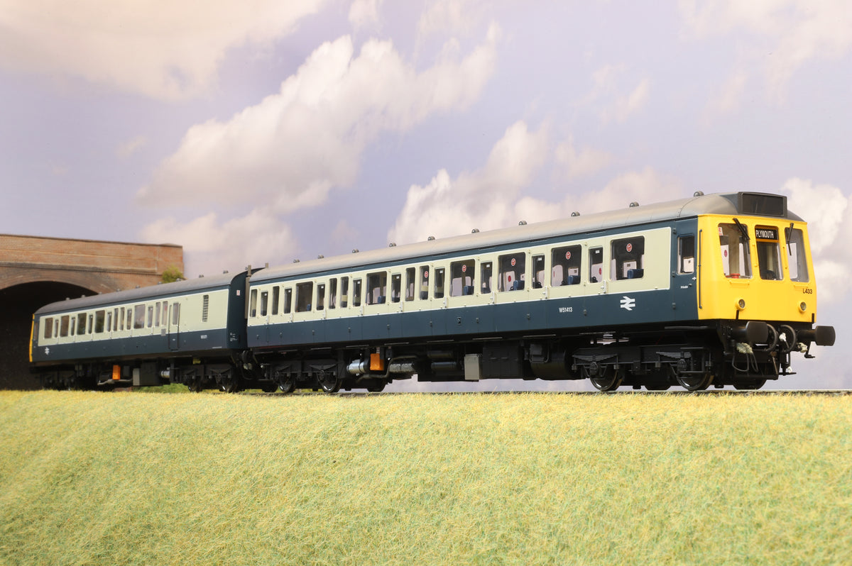 NEW Heljan Class 117 2 Car DMU BR Blue/Grey