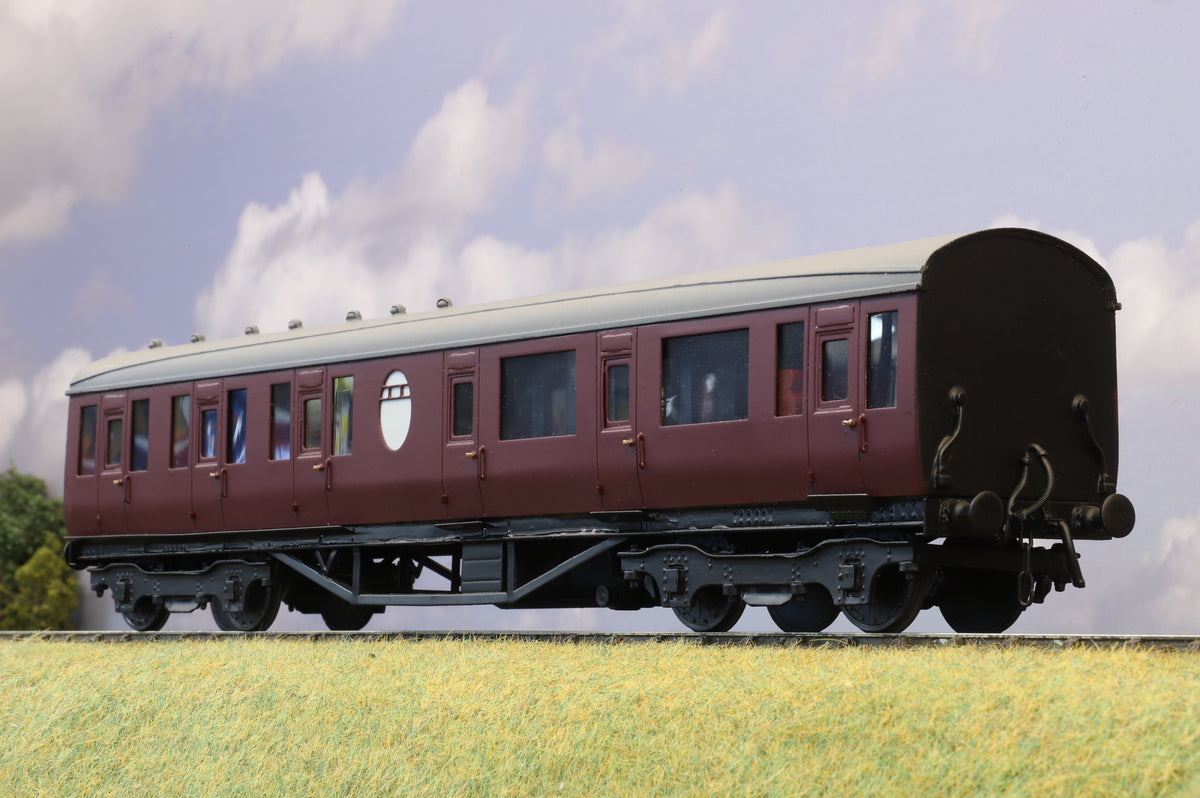 Finescale O Gauge (Kit-Built) Thompson Suburban Composite BR Maroon (Unnumbered)
