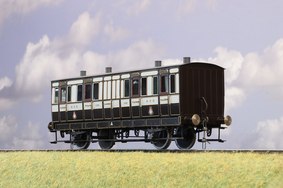 Finescale O Gauge (Kit-Built) Great Central Railway 4-Wheel Tri-Composite No. 176 (Brass Construction)