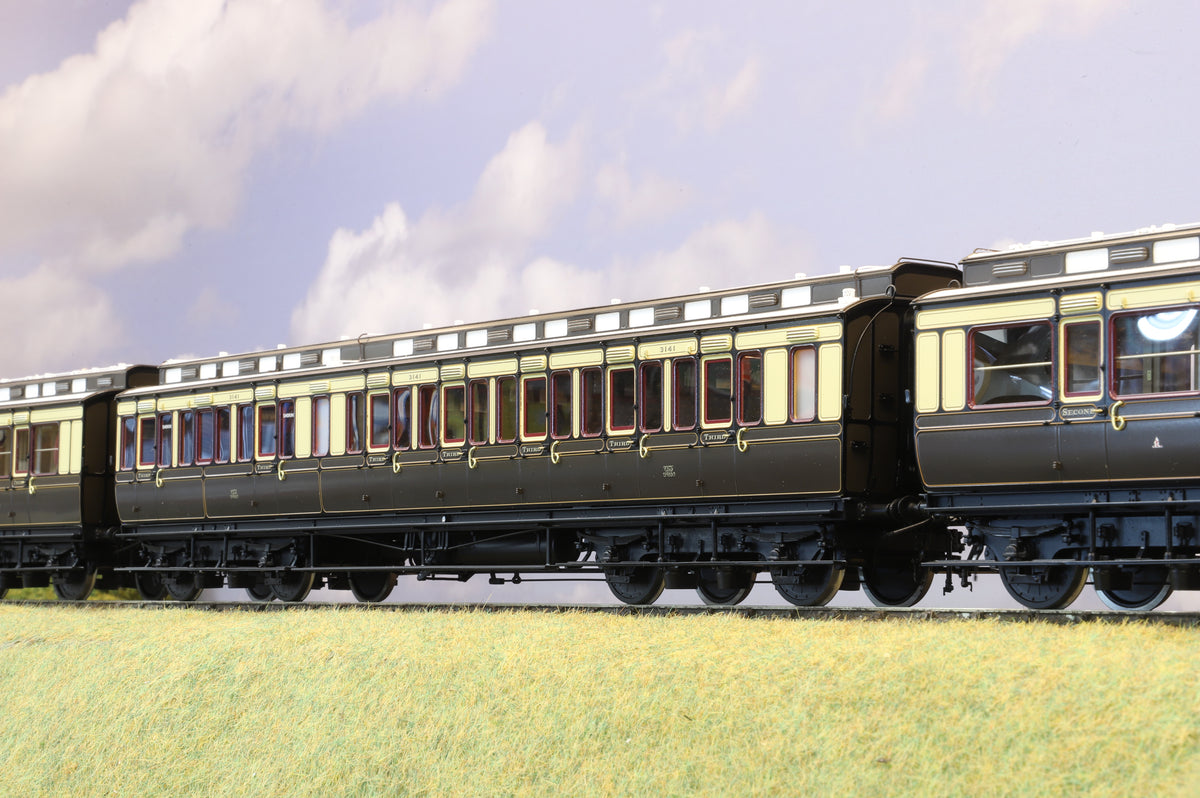 Lee Marsh Model Co. Rake of 3 x Finescale O Gauge GWR Clerestory Coaches (1898 Period)