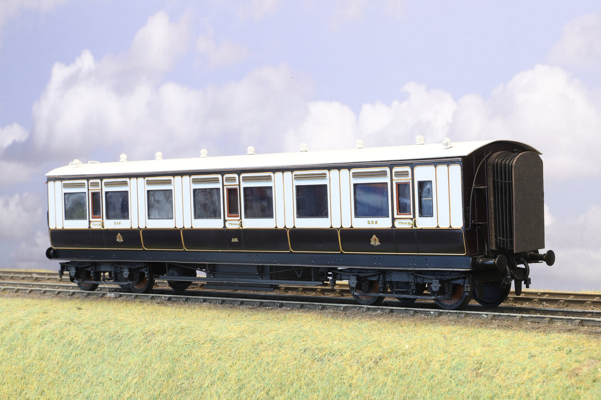 Finescale O Gauge (Kit-Built) LNWR 50ft Arc Roof Full Third No. 235