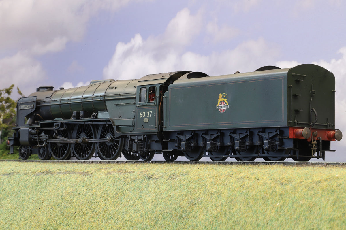 Finescale O Gauge (Kit-Built) Class A1 No.60137 'Redgauntlet', BR Green Early Crest (Weathered)