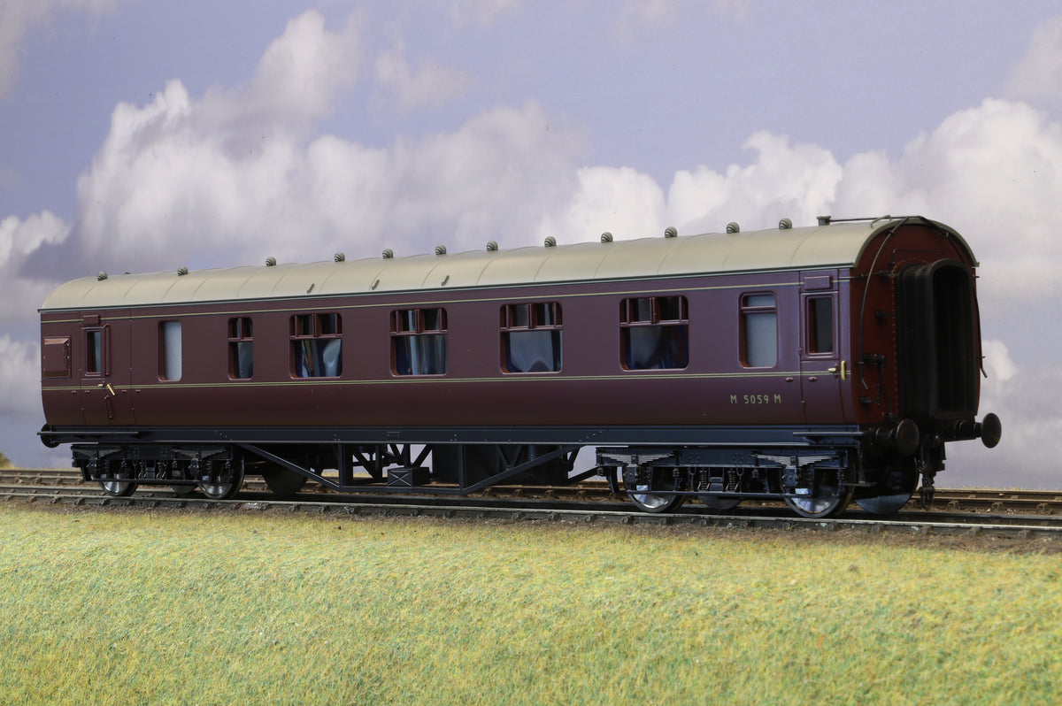 MTH Finescale O Gauge Corridor Brake First BR Maroon MTH22-60053