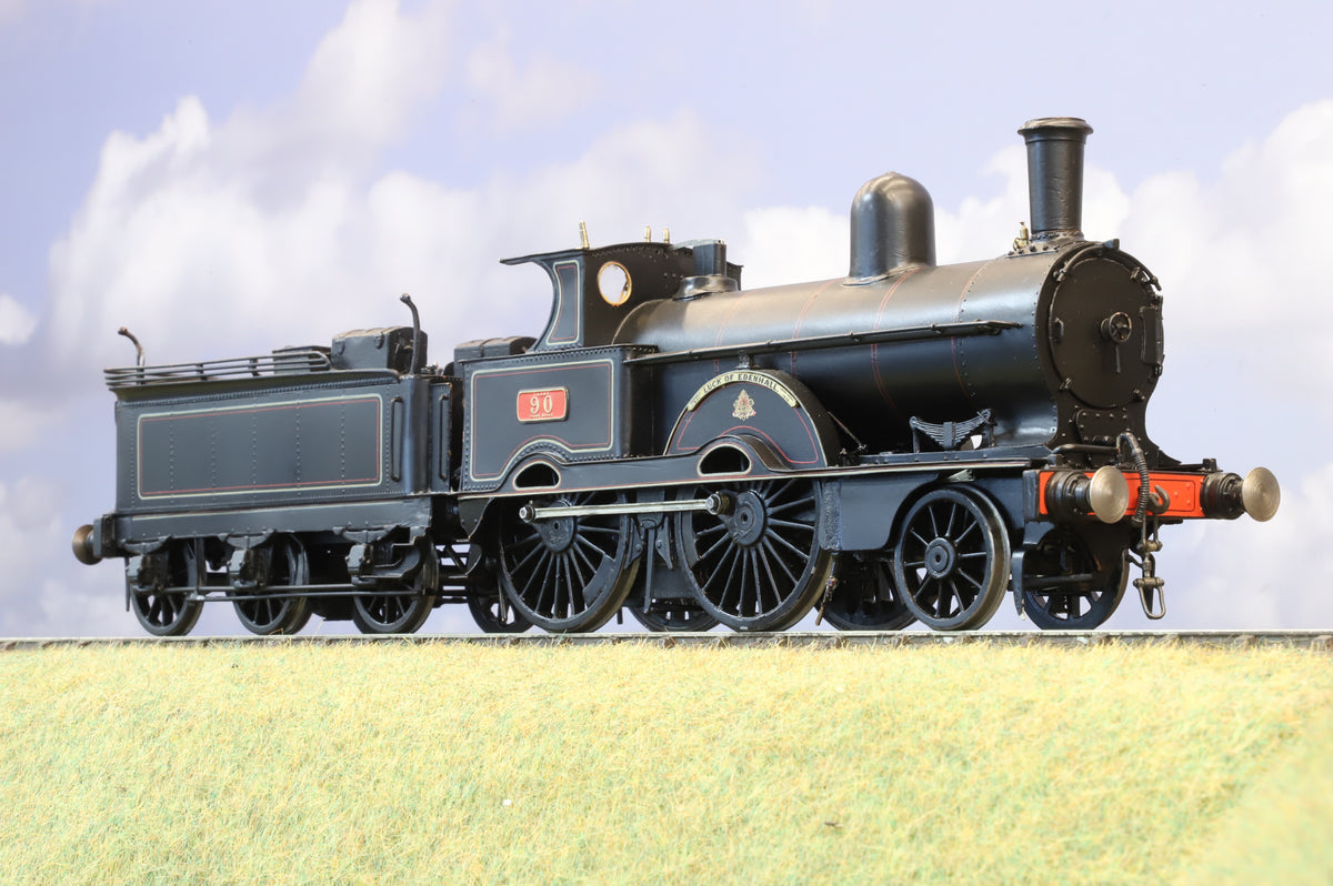 Finescale O Gauge (Kit-Built) LNWR Webb Waterloo Class No. 90 'Luck of Edenhall', LNWR Lined Black