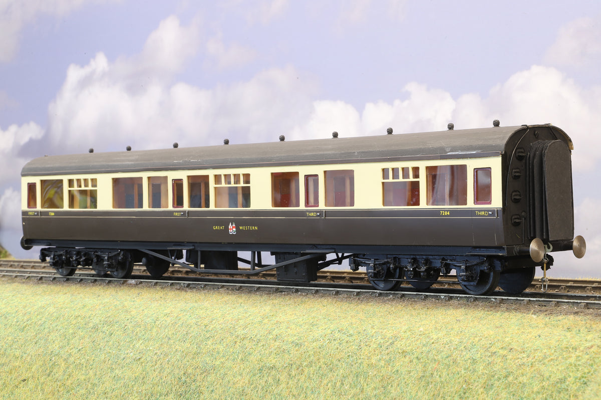 Finescale O Gauge (Kit-Built) GWR Collett 60ft 'Sunshine Stock' No. 7284