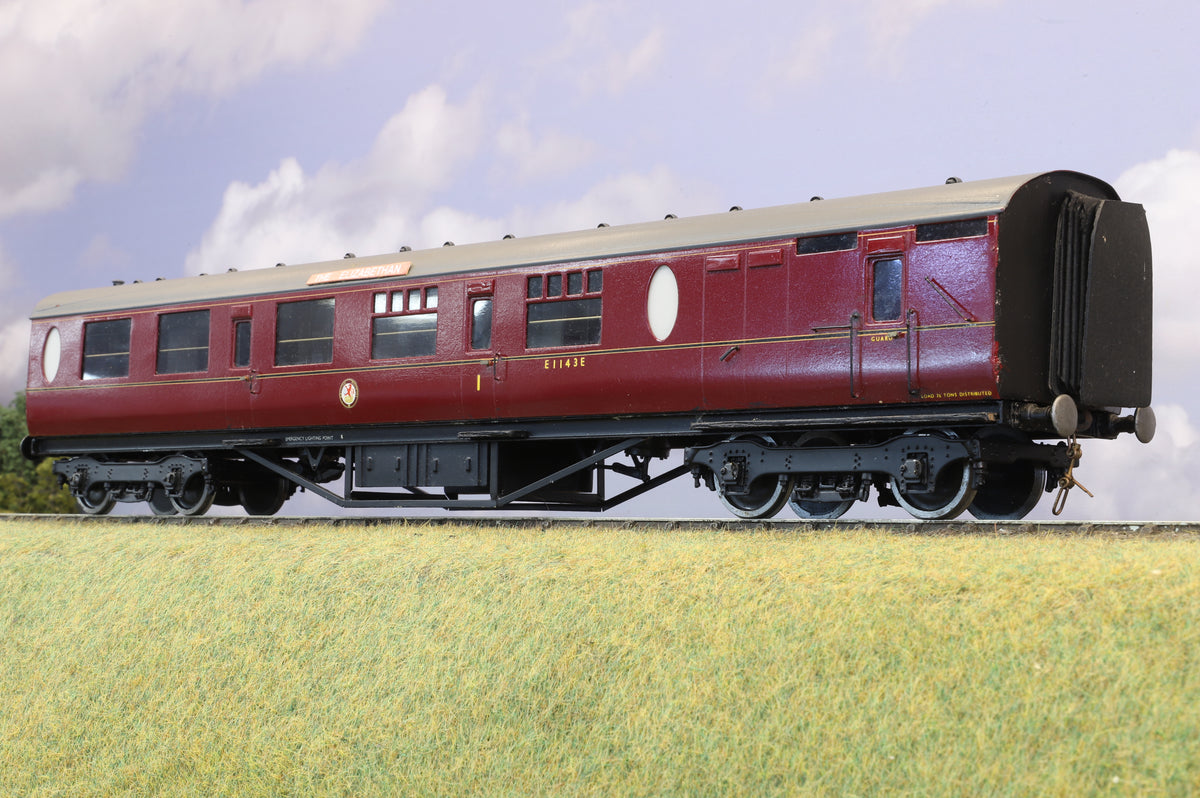 Finescale O Gauge (Tower-Built) Thompson Composite Brake No. E1143E, BR Maroon