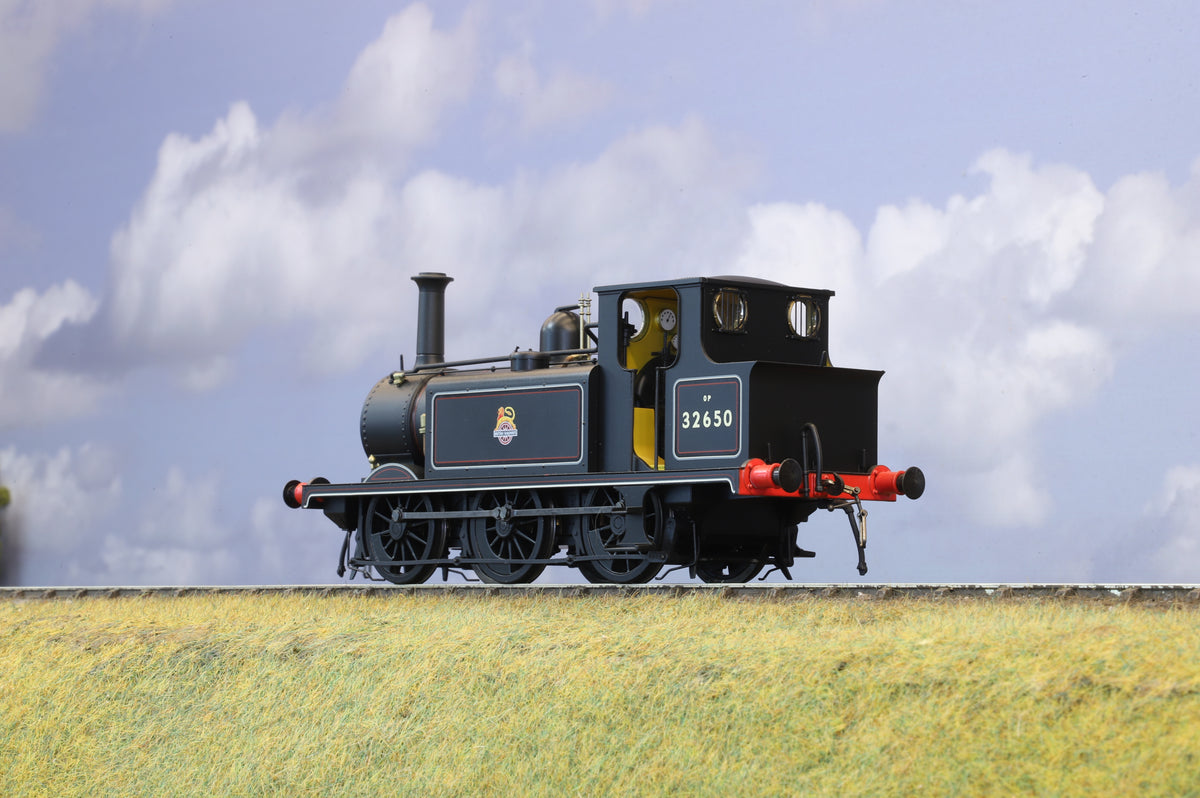 Dapol Finescale O Gauge &#39;Terrier&#39; A1X No. 32650 BR Lined Black, DCC Sound