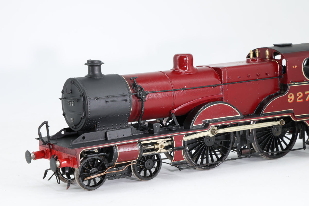 Chowbent Castings Finescale O Gauge (Kit-Built) LMS 4P Compound No. 927 LMS Lined Maroon Pro-Glossed