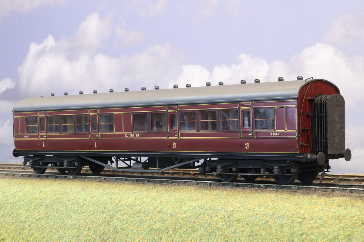 Sidelines Finescale O Gauge (Kit-Built) LMS Period I Corridor Composite No. 3502