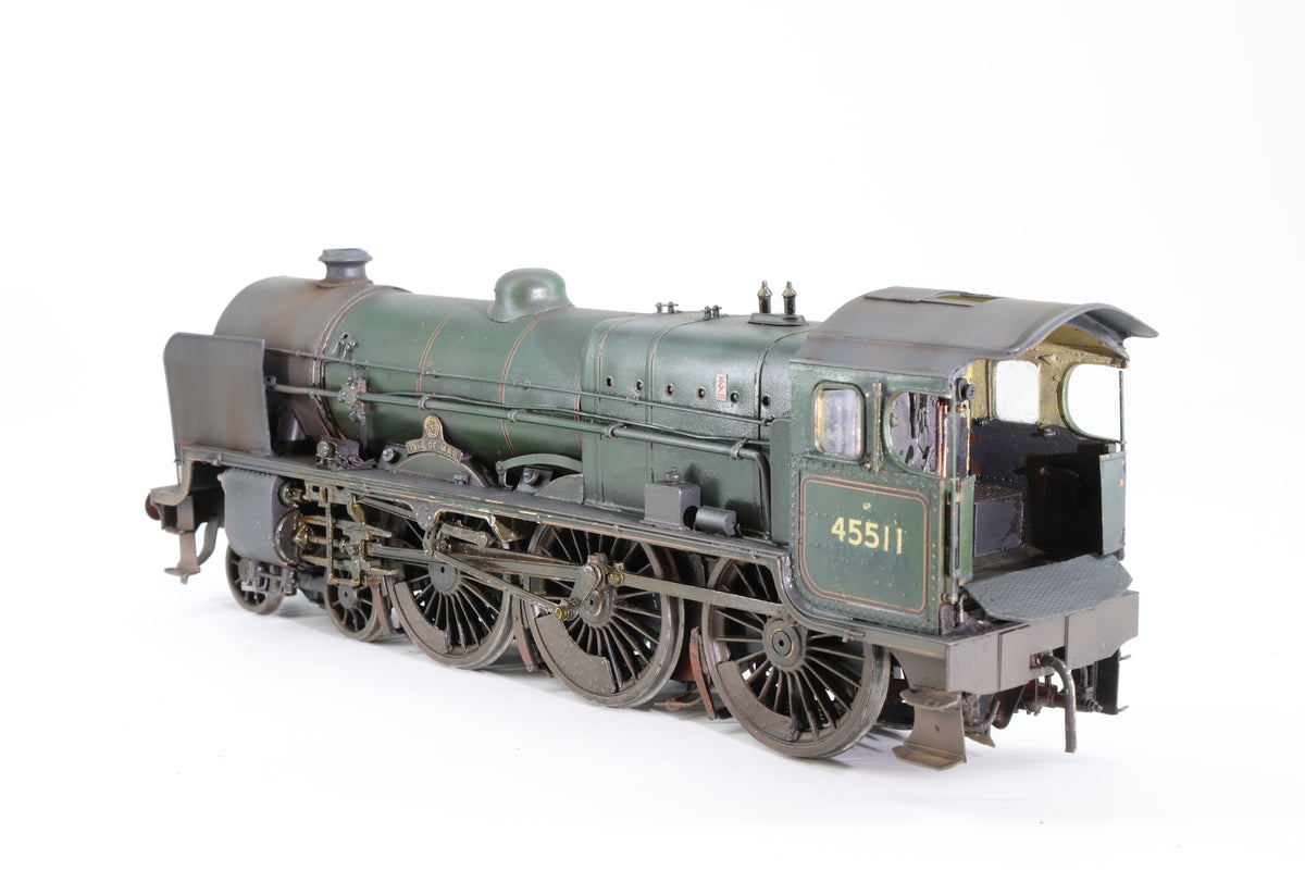 Finescale O Gauge (Kit-Built) ex-LMS Unrebuilt Patriot No. 45511 'Isle of Man' BR Green Late Crest Pro-Weathered