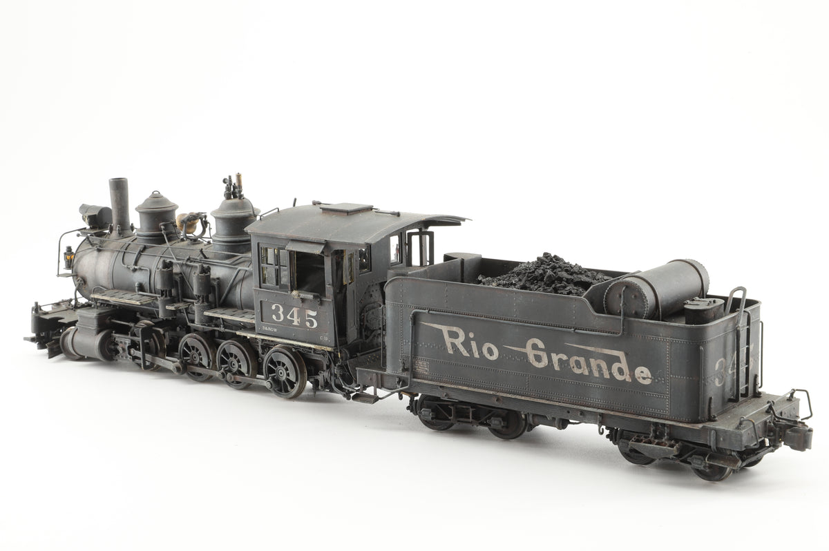 Iron Horse Models/KTM On3 D&RGW Class C-19 No. 345 Professionally Weathered & Detailed