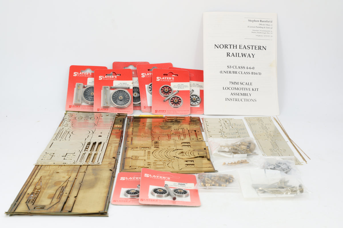 Steve Barnfield NER/LNER/BR S3/B16/1 Locomotive & Tender Kit