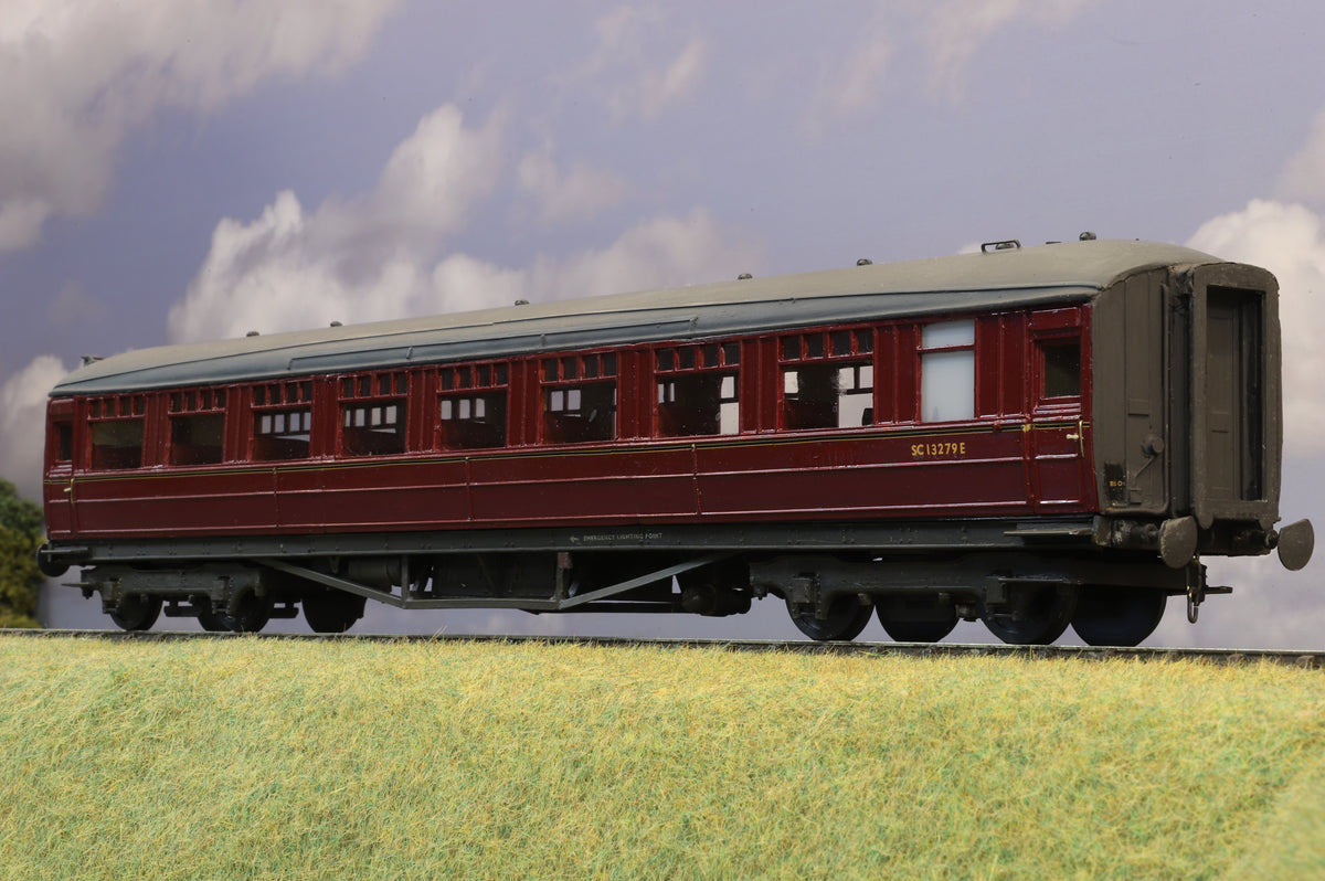 Easybuild Finescale O Gauge (Kit-Built) ex-LNER Gresley 'Teak' No. SC13279E, BR Maroon
