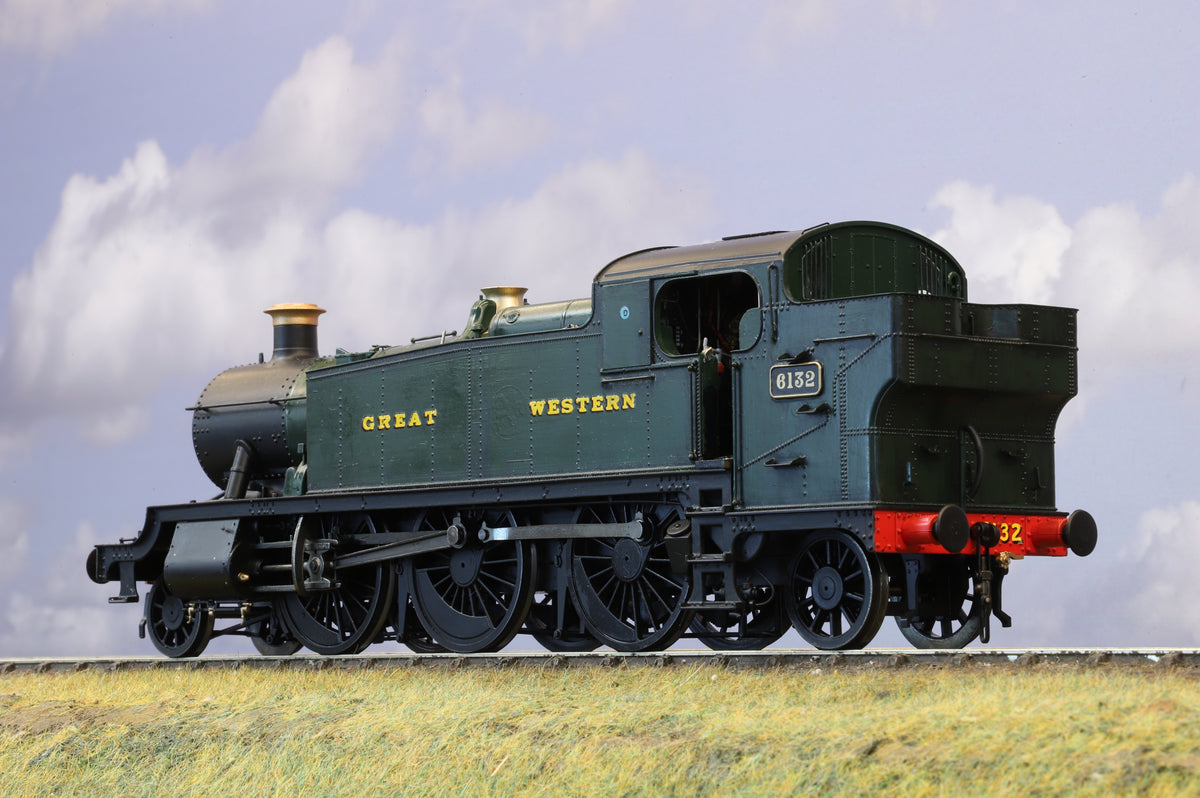 Heljan Finescale O Gauge GWR 61XX Large Prairie No. 6132, GWR Green