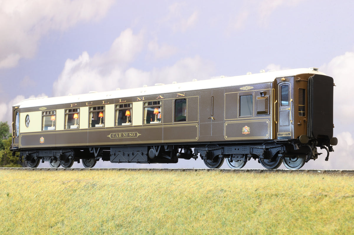 Golden Age Models Finescale O Gauge Third Class Brake Pullman - &#39;Car No.80&#39;