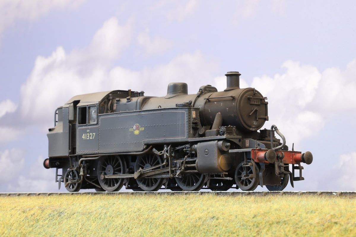 Finescale O Gauge (Kit-Built) Ivatt 2MT No.41327 BR Black Weathered by Neil Armitage