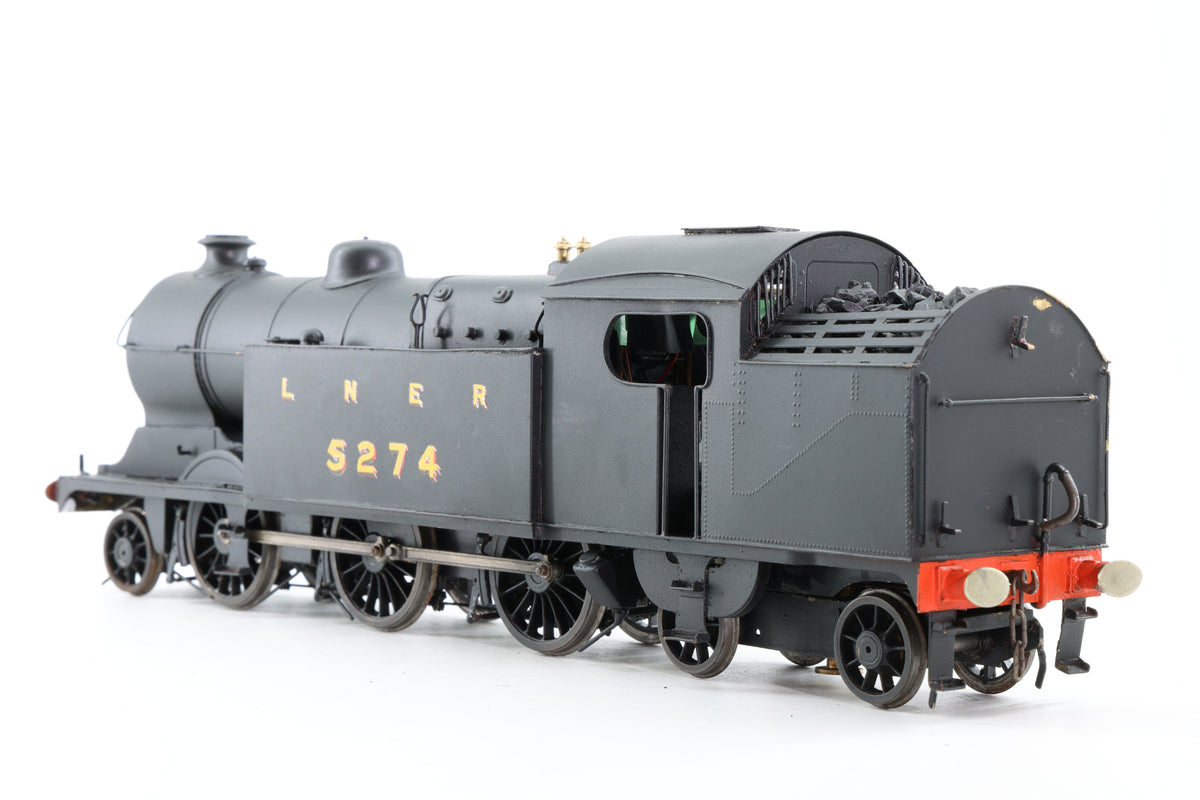 Finescale O Gauge (Kit-Built) ex-GCR 1B/L3 No. 5274, LNER Black, DCC Sound