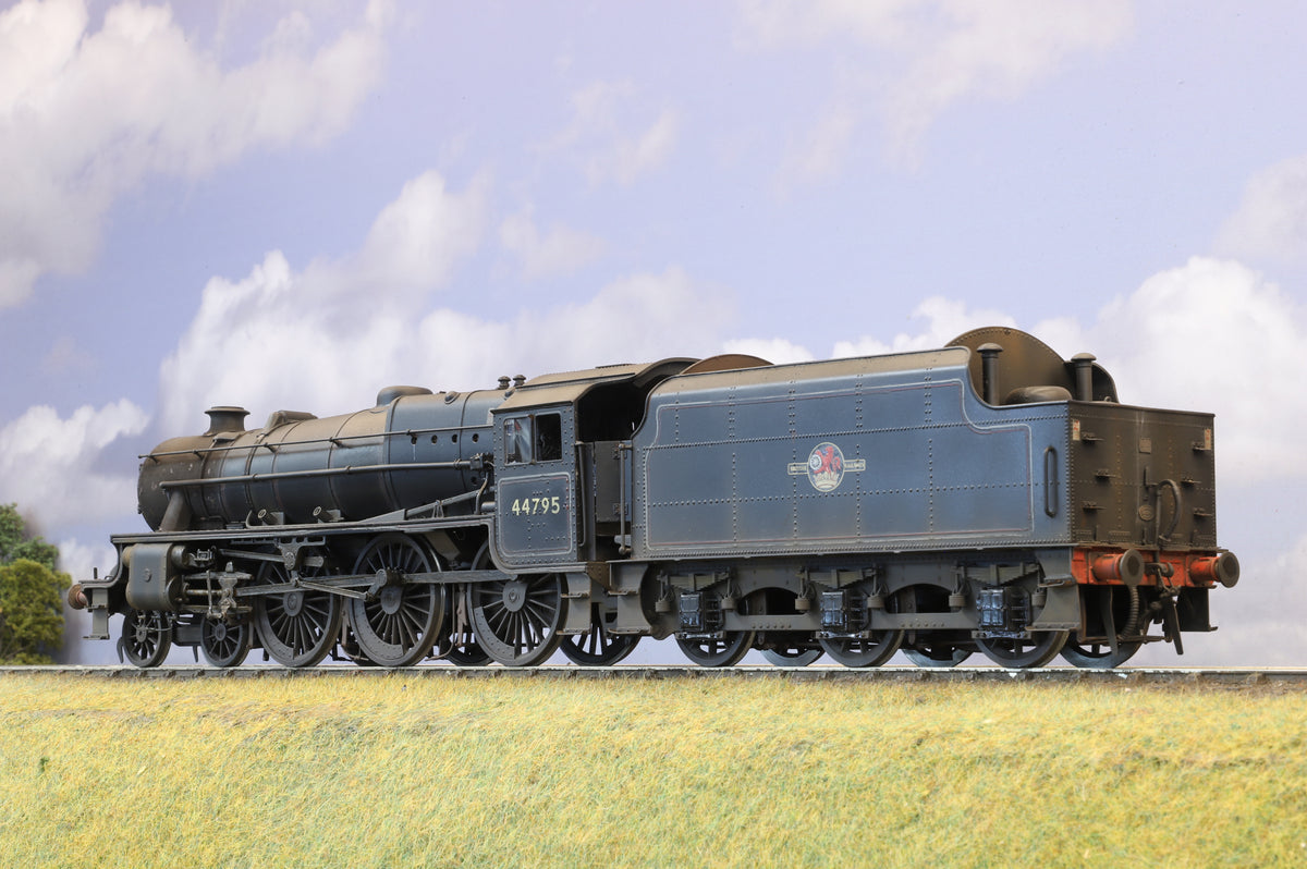 Sancheng Finescale O Gauge Stanier Black Five No.44795  BR Black, Pro Weathered & DCC Sound