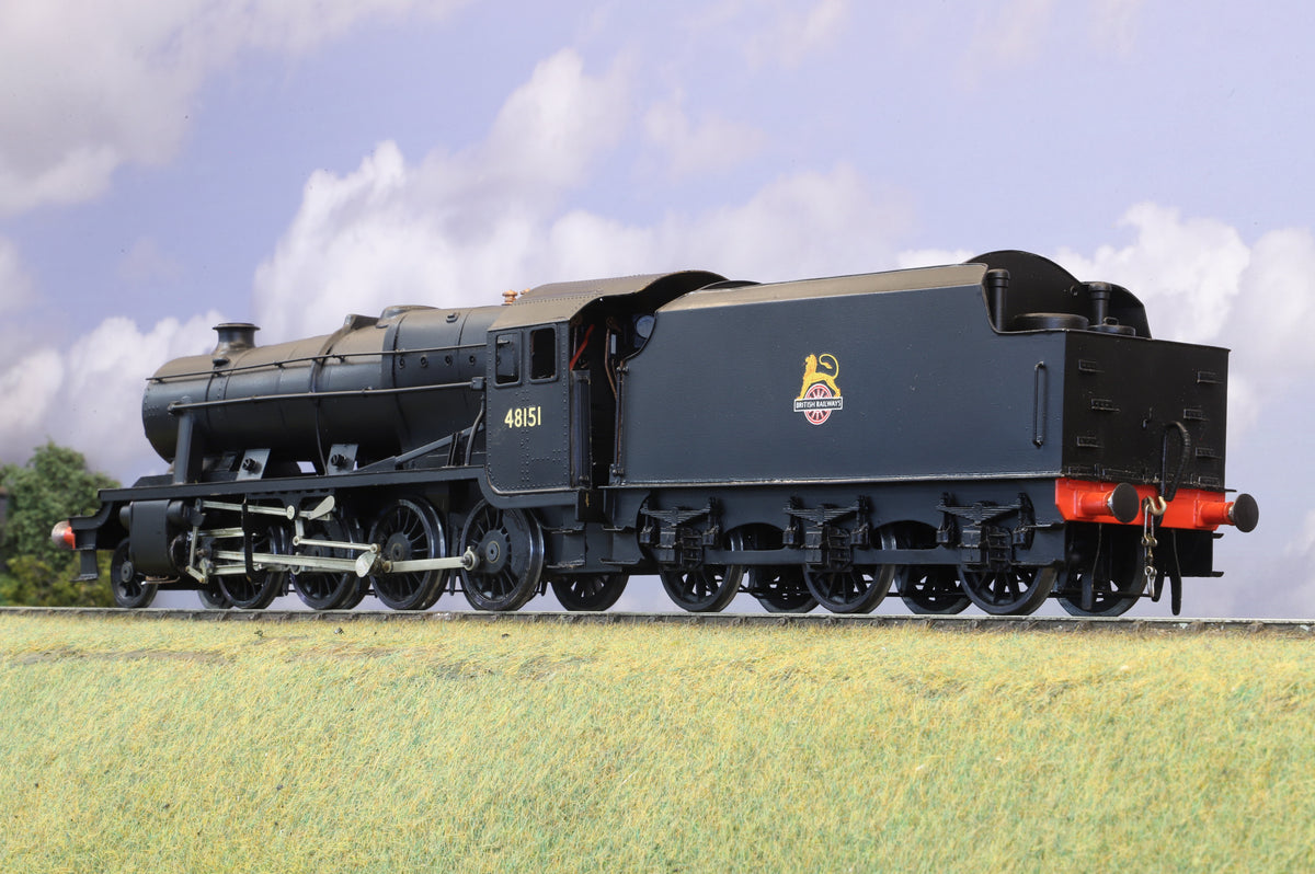 Finescale O Gauge (Kit-Built) ex-LMS Stanier 8F No. 48151 BR Black Early Crest