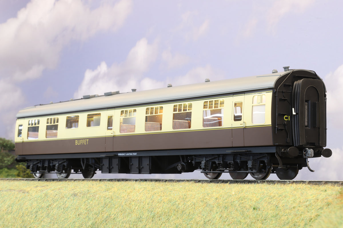 Darstaed Finescale O Gauge MK1 RMB Western Region Chocolate & Cream, Unnumbered