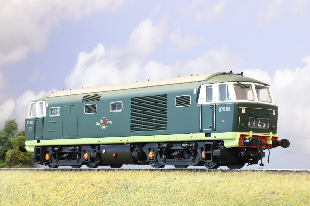 WORKSHOP Finescale O Gauge Heljan &#39;Hymek&#39; No. D7005 BR Green